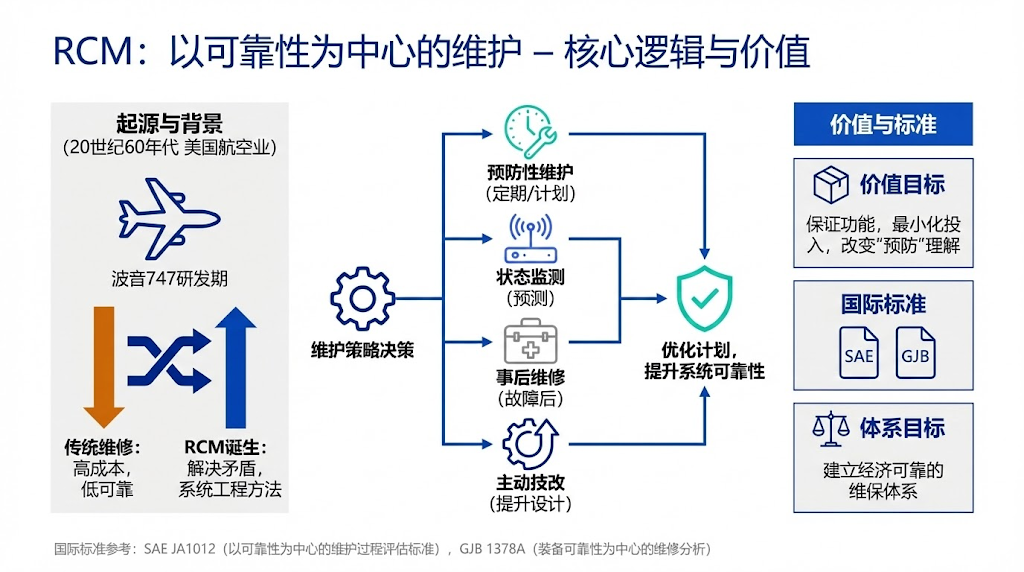 不良设备筛完后用 RCM 选择治理路径