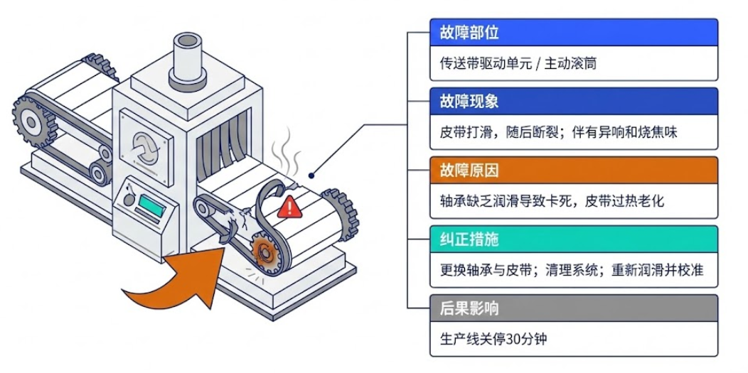 部位、现象、原因与措施分层填写