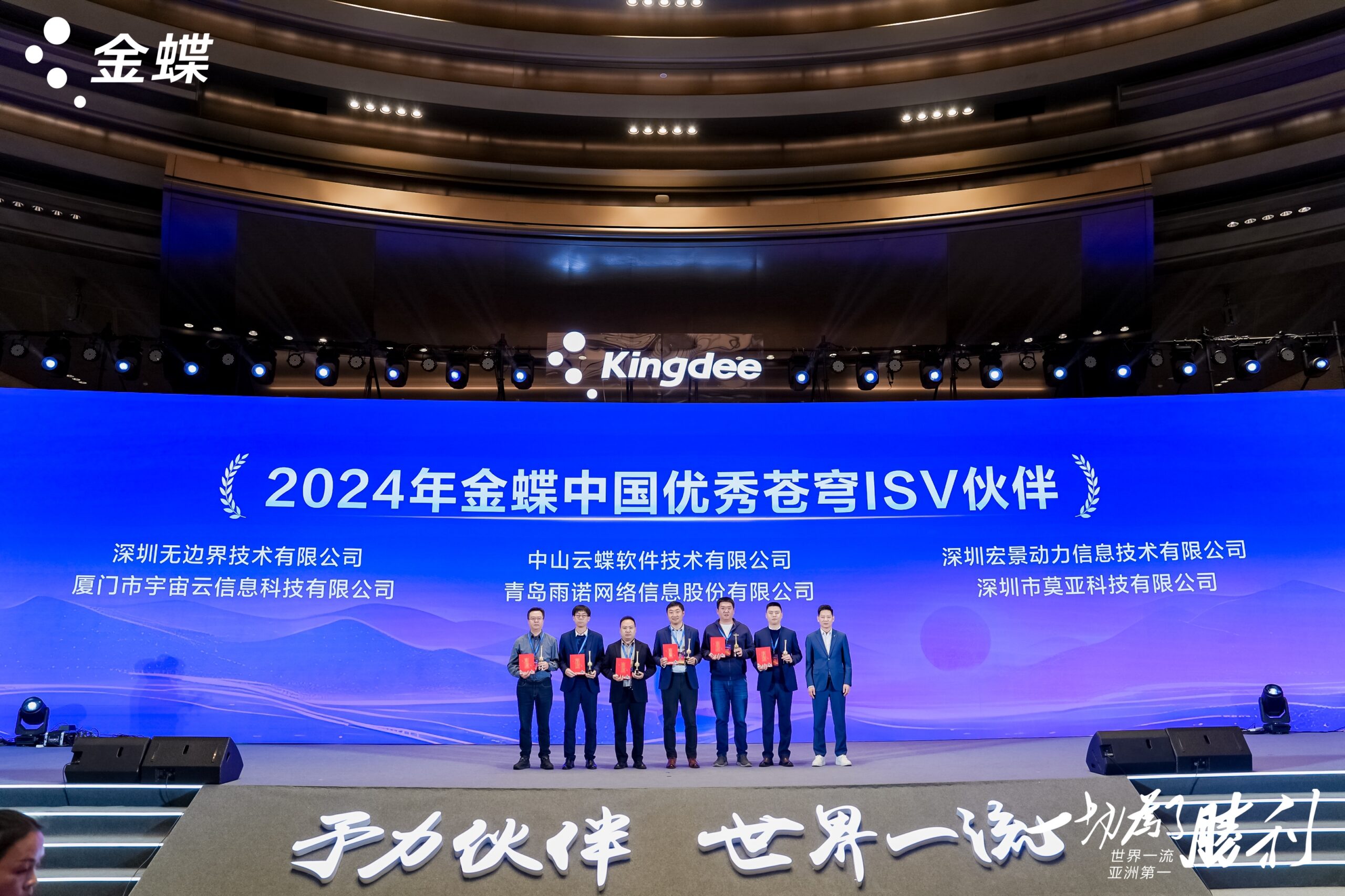 无边界受邀参加2025金蝶生态伙伴大会，并再次获得优秀ISV奖